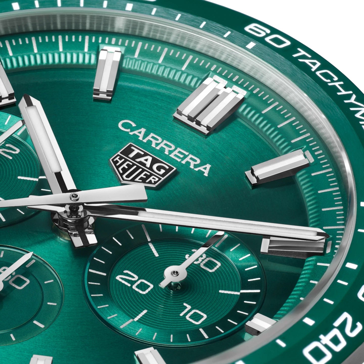 Tag Heuer Carrera Men's Green Chronograph Watch