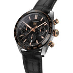 TAG Heuer Carrera Men's Black Chronograph Watch
