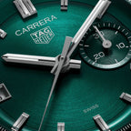 TAG Heuer Carrera Men's Green Chronograph Watch