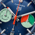 Tag Heuer Carrera Men's Blue Chronograph Skipper Watch
