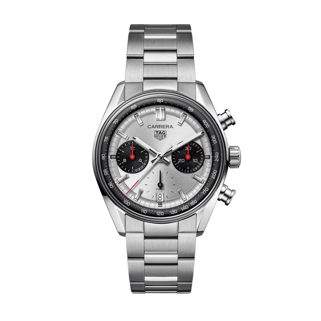 TAG Heuer Carrera Men's Silver Chronograph Watch