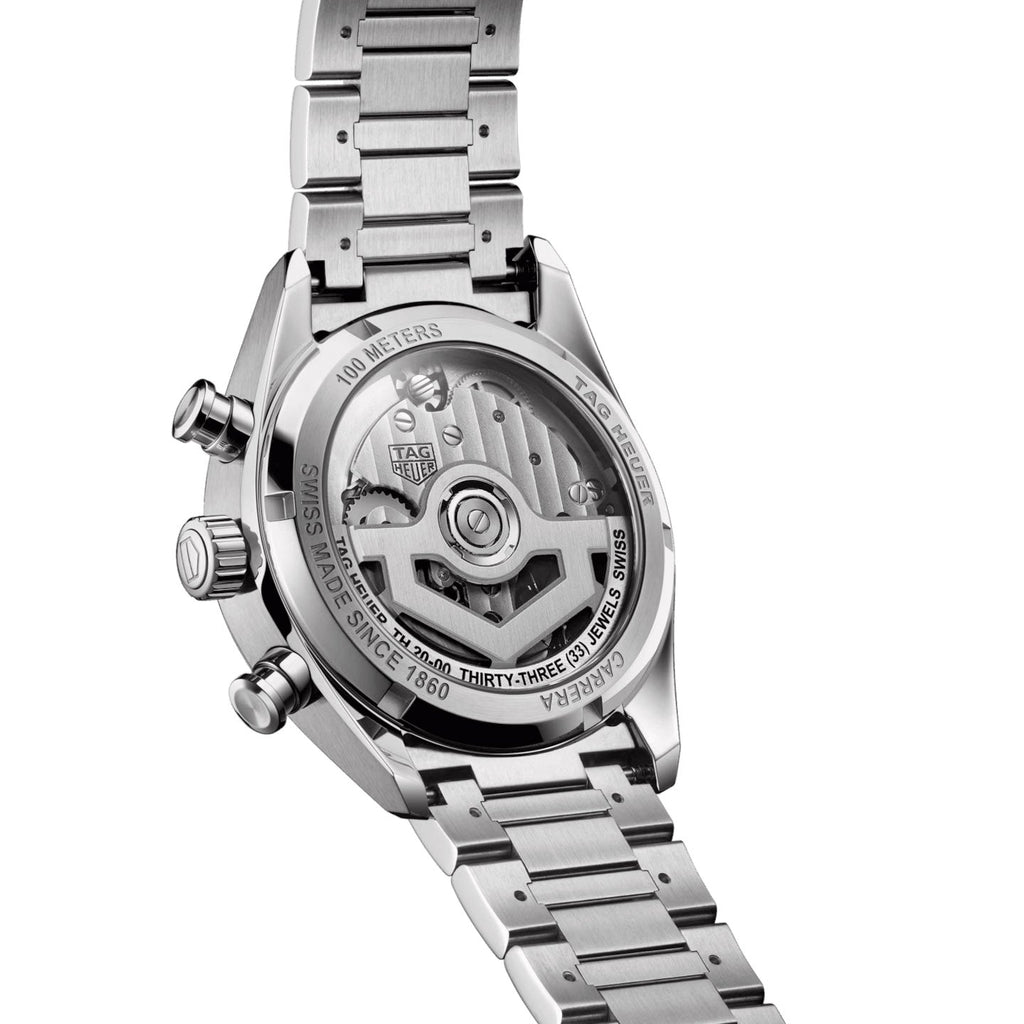 TAG Heuer Carrera Men's Silver Chronograph Watch