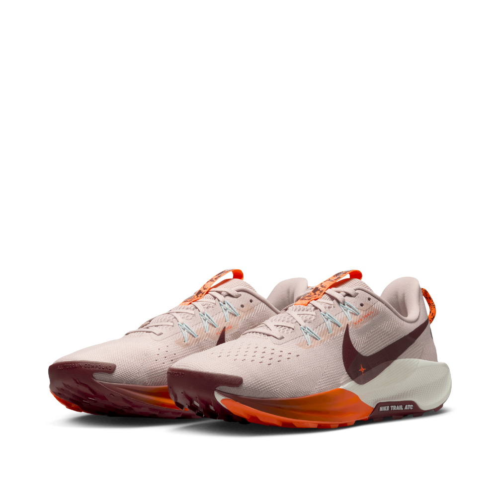 ReactX Pegasus Trail 5 Men's :Silt Red | Hyper Crimson