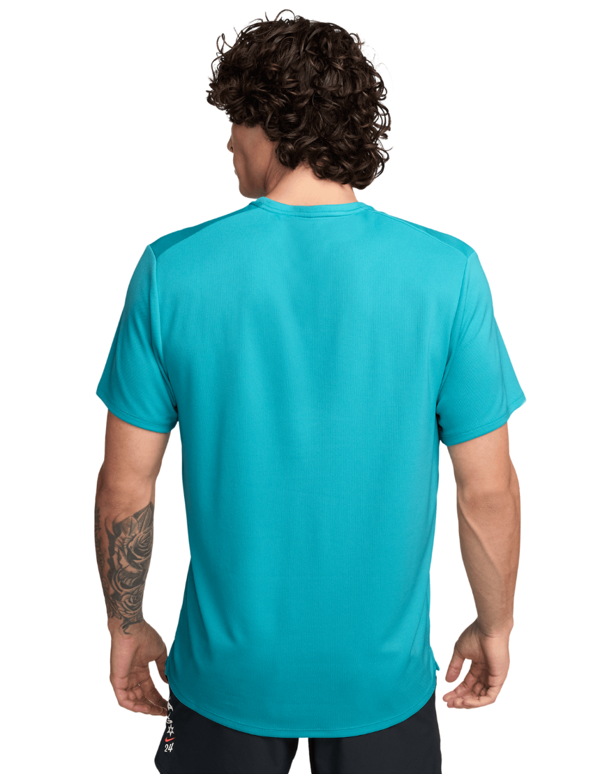 Men's Dri-Fit UV Miler Tee :Dusty Cactus | Reflective Silver