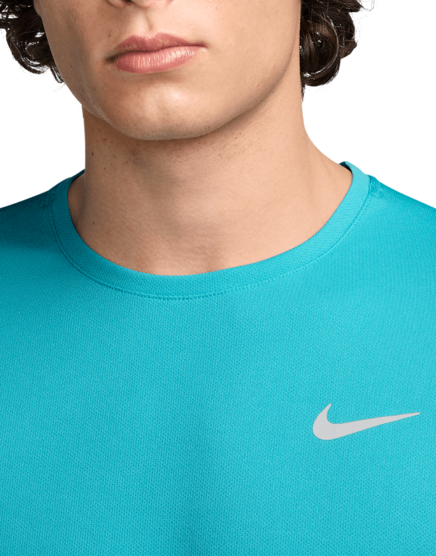 Men's Dri-Fit UV Miler Tee :Dusty Cactus | Reflective Silver