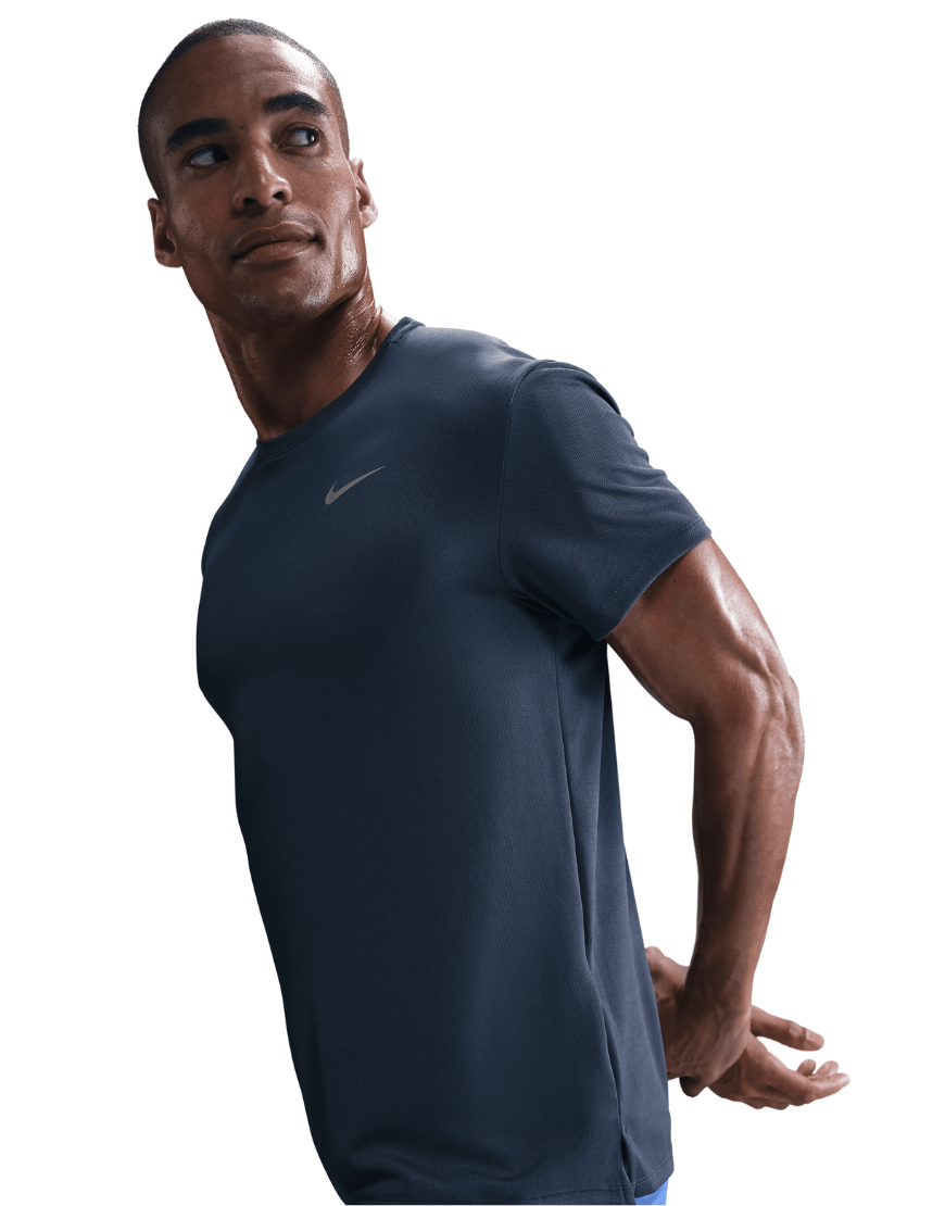 Men's Dri-FIT UV Miler Tee: Thunder Blue