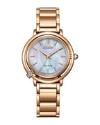 Citizen Eco-Drive Stainless Steel Mother of Pearl Dial Watch EM1093-61D