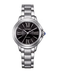 Citizen Eco-Drive L Ceci Steel Black Dial Watch EM1160-58E