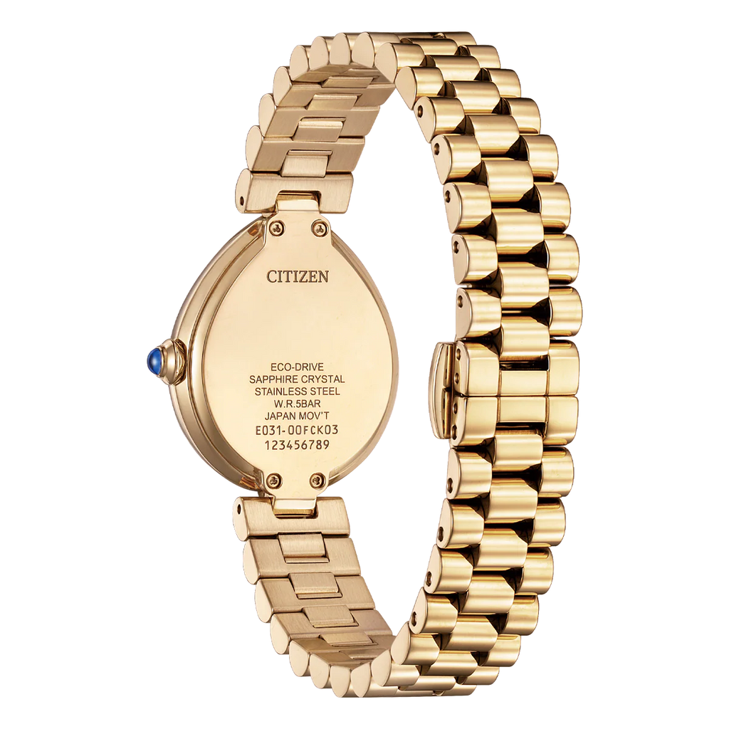 Ladies' Citizen Eco-Drive Rainell Rose Gold-Tone EM1203-57X