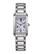 Citizen Eco-Drive L White Dial Stainless Steel Watch EW5620-55A