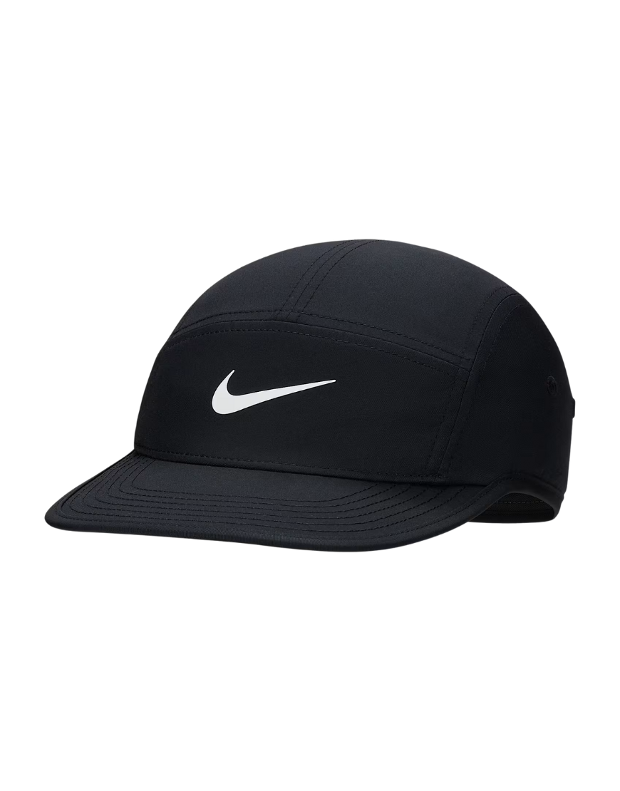 Nike Dri-FIT Fly Unstructured Swoosh Cap :Black | White