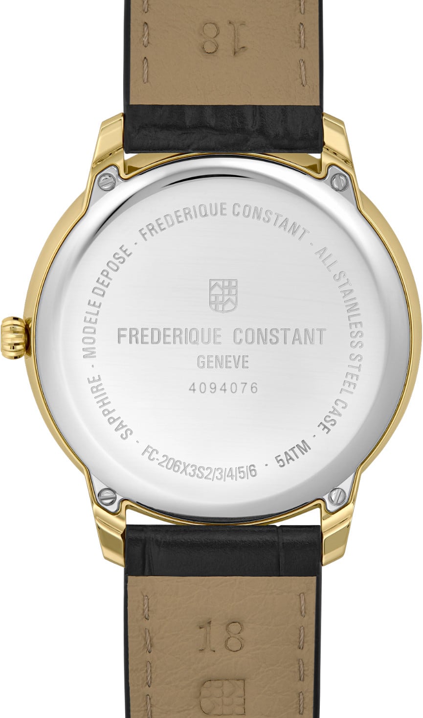 Frederique Constant Classics Moneta Moonphase Unisex Watch FC-206S3S5