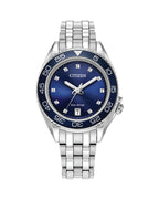 Citizen Eco-Dive Blue Dial Stainless Steel Watch FE6160-57L