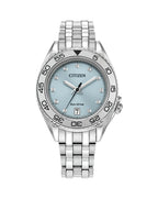 Citizen Eco-Dive Blue Dial Stainless Steel Watch FE6161-54L