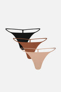Glacé String Thong in Praline (Pack)