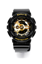 Casio Baby-G Ladies Watch Big Case Black/Gold