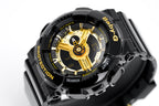 Casio Baby-G Ladies Watch Big Case Black/Gold