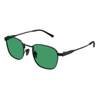 Gucci GG1876S Geometric Pilot Sunglasses Black Green