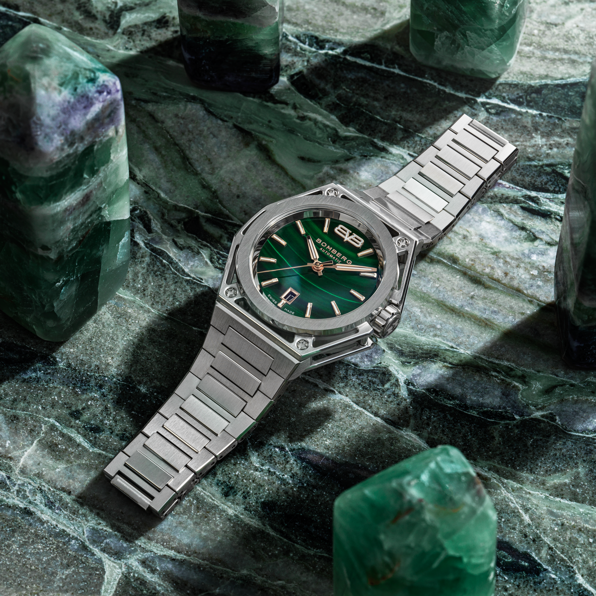 EDGE MALACHITE GOLD