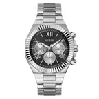 Guess Mens Silver Tone Multi-function Watch GW0703G1