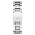 Guess Mens Silver Tone Multi-function Watch GW0703G1