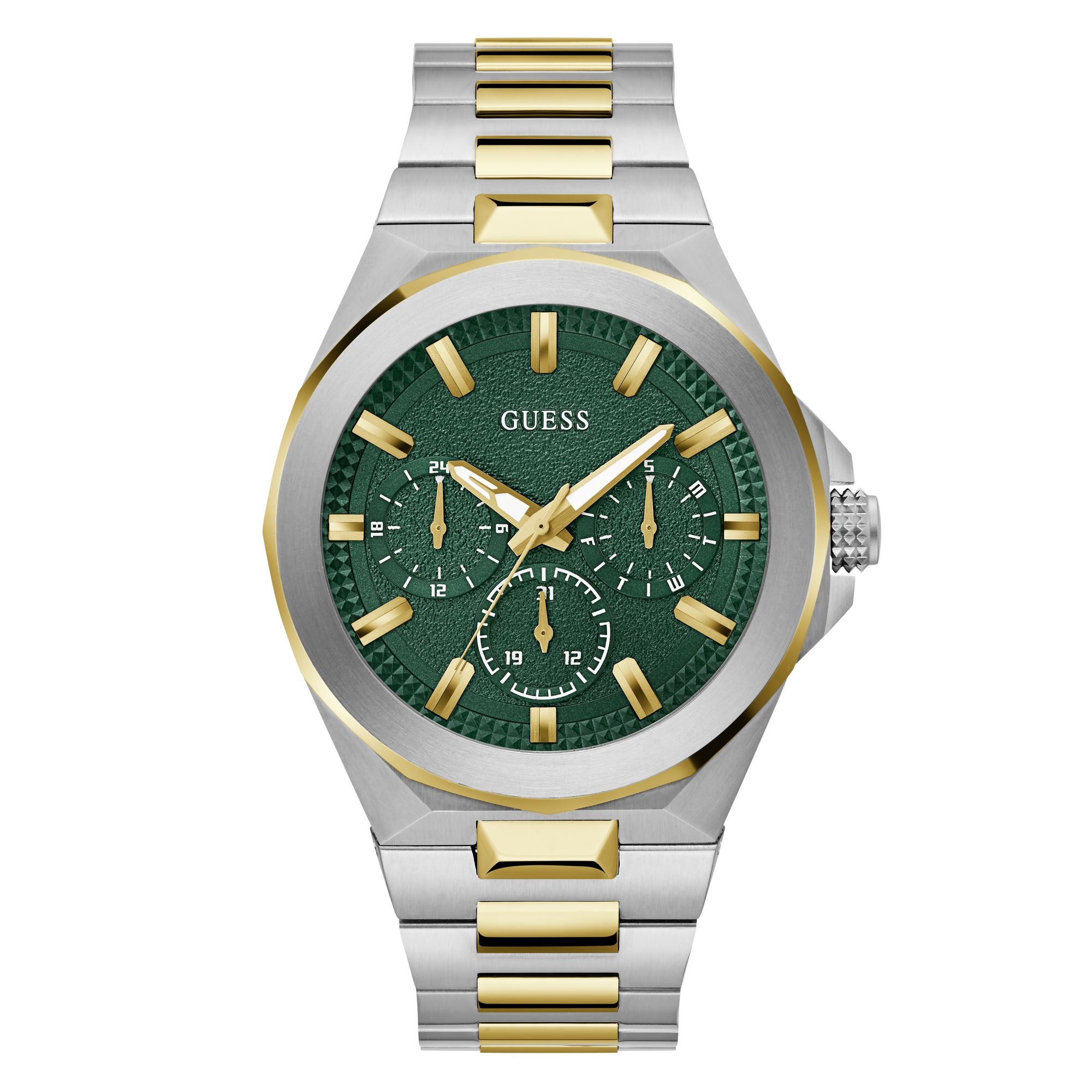 Guess Mens 2-Tone Multi-function Watch GW0798G3