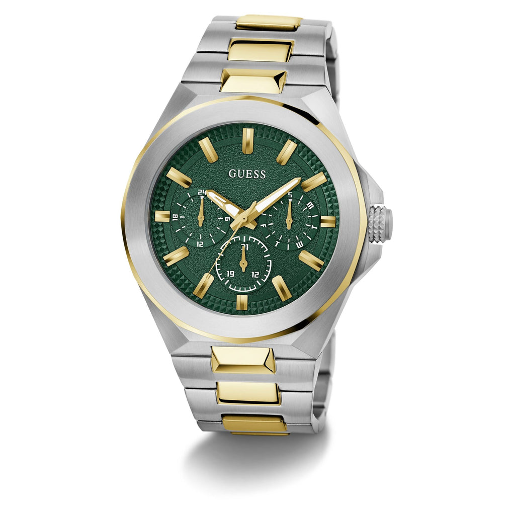 Guess Mens 2-Tone Multi-function Watch GW0798G3