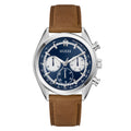 Guess Mens Brown Silver Tone Multi-function Watch GW0972G1
