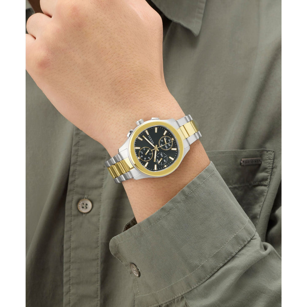 Guess Mens 2-Tone Analogue Watch GW1048G4