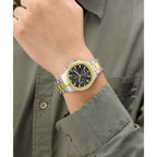 Guess Mens 2-Tone Analogue Watch GW1048G4