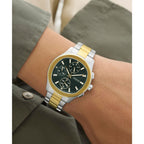 Guess Mens 2-Tone Analogue Watch GW1048G4