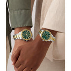 Guess Mens 2-Tone Analogue Watch GW1048G4