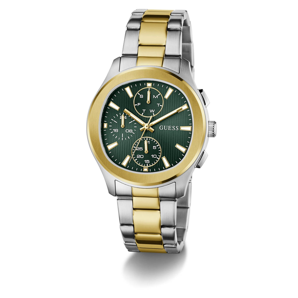 Guess Mens 2-Tone Analogue Watch GW1048G4