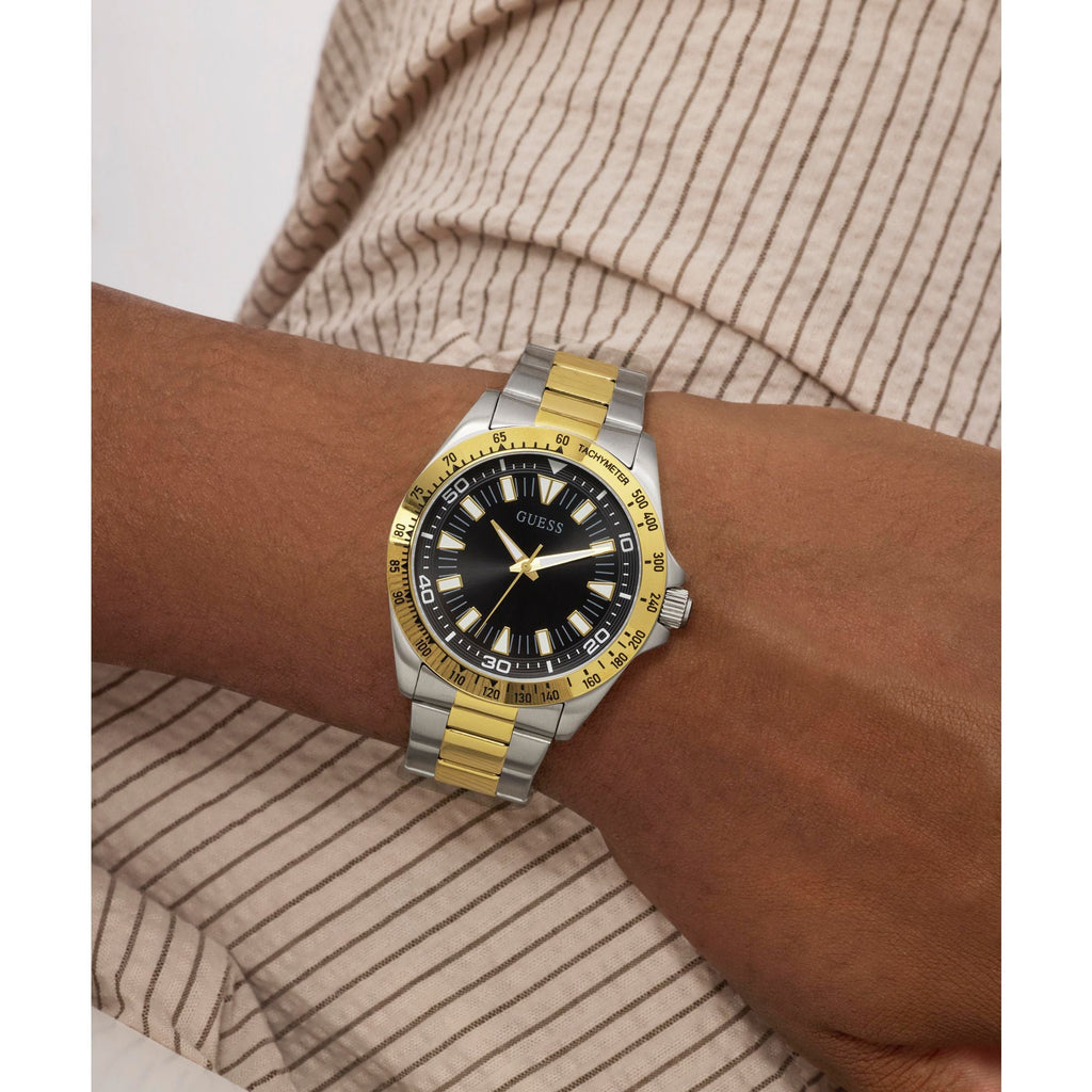 Guess Mens 2-Tone Analogue Watch GW1064G4