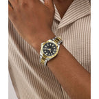 Guess Mens 2-Tone Analogue Watch GW1064G4