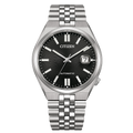 Citizen Tsuyosa Automatic Jubilee Band Stainless Steel Black Dial Watch NK0020-55E