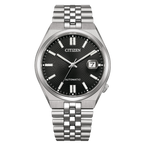 Citizen Tsuyosa Automatic Jubilee Band Stainless Steel Black Dial Watch NK0020-55E