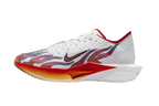 ZoomX Vaporfly Next% 3 Flyknit Premium Men's :White | Habanero Red