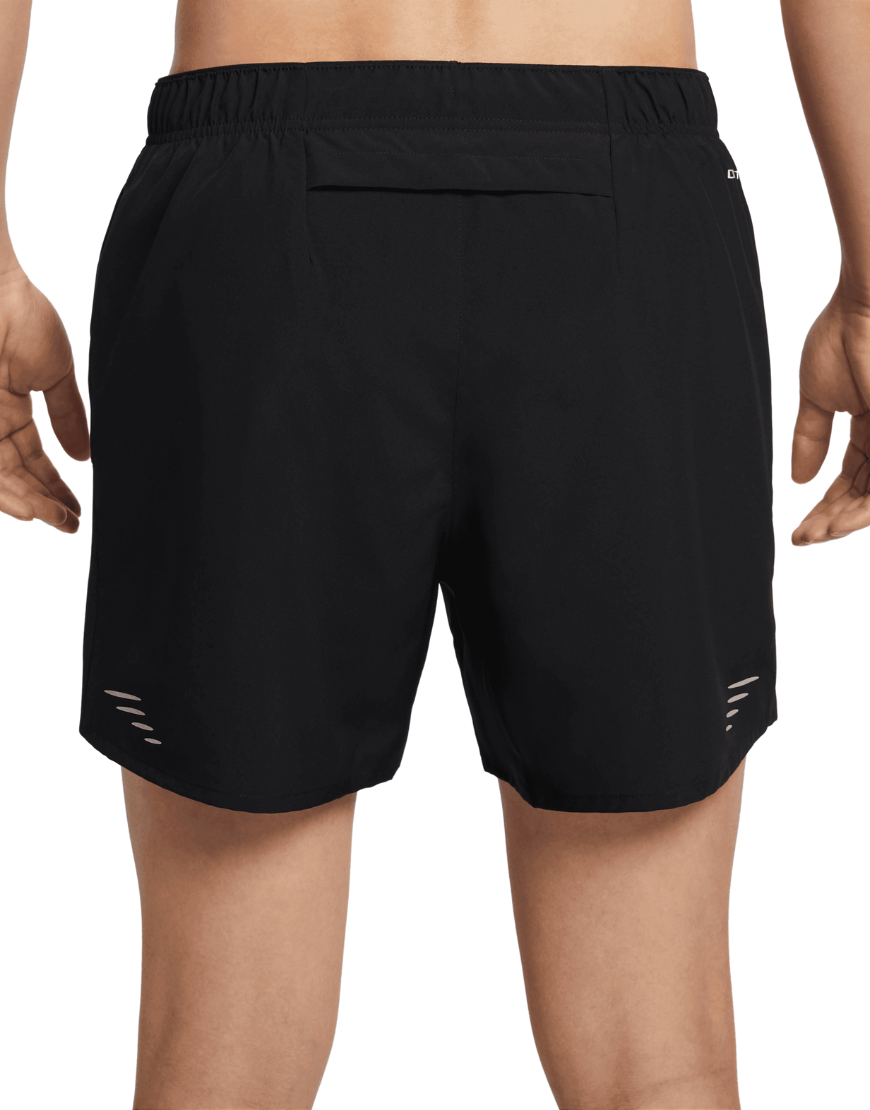 Men's Challenger Flash Dri-FIT 5" Brief-Lined Running Shorts :Black