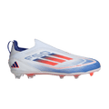adidas F50 Pro Laceless FG Cloud White Solar Red Lucid Blue (GS)