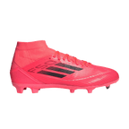 adidas F50 League Firm/Multi-Ground Turbo Aurora Black Platinum Metallic (Women's)