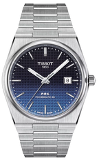 Tissot Powermatic 80 Automatic Gradient Blue Dial Silver Steel Strap Watch for Men - T137.407.11.051.01