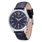 Jag Colo Silver Stainless Steel 44mm Watch for Men Elegant Design