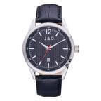 Jag Colo Silver Stainless Steel 44mm Watch for Men Elegant Design
