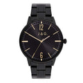 Jag Gawler Black Dial Stainless Steel Mens Watch J2908A