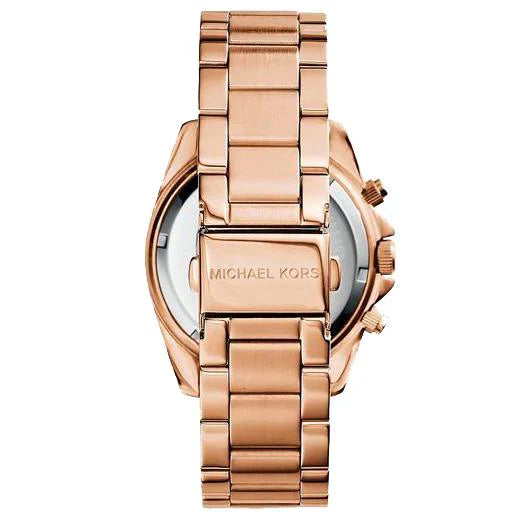 Michael Kors Ladies Watch 39mm Rose Gold Blair Chronograph
