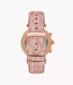 Michael Kors Ladies Watch Parker Chronograph 39mm White Pink
