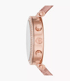 Michael Kors Ladies Watch Parker Chronograph 39mm White Pink