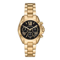 Michael Kors Ladies Watch Bradshaw Chronograph 36mm Black Gold