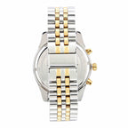 Michael Kors Lexington Silver Dial Two Tone Stainless Steel Watch MK8344